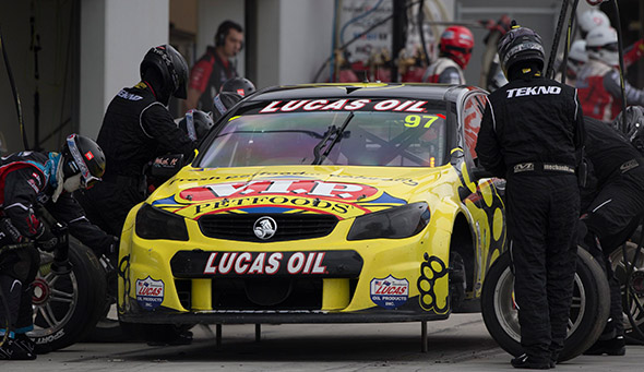 Shane van Gisbergen ready for battle in Australia's Top End